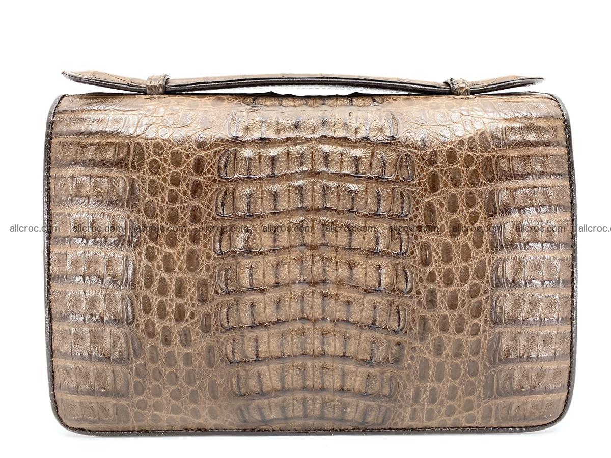 ﻿Crocodile skin men’s handbag 916 Foto 1