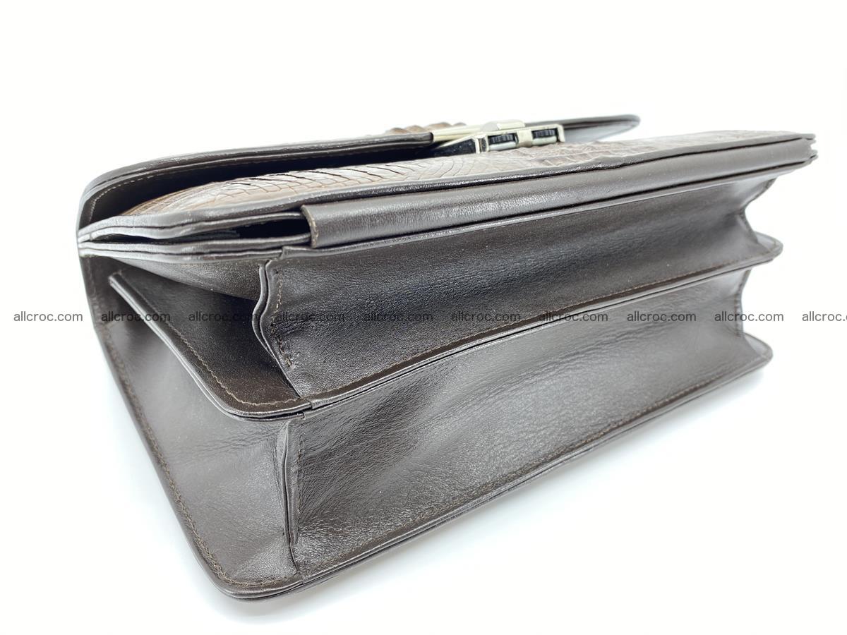 ﻿Crocodile skin men’s handbag 916 Foto 5