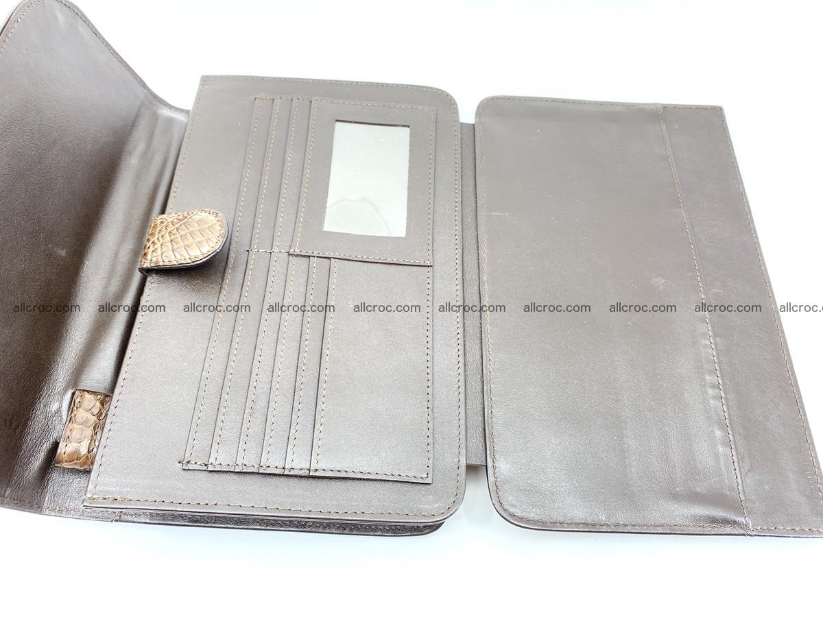 ﻿Crocodile skin men’s handbag 916 Foto 6