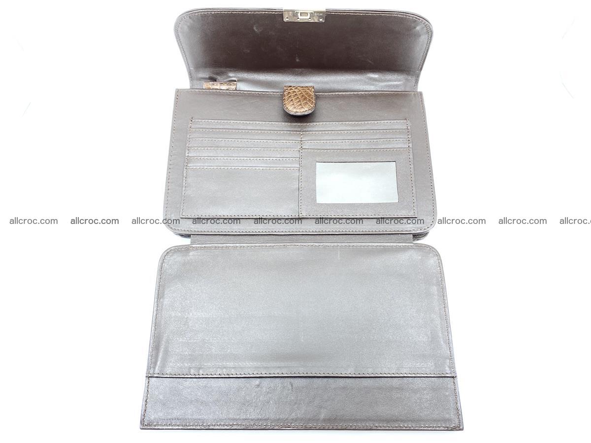 ﻿Crocodile skin men’s handbag 916 Foto 7