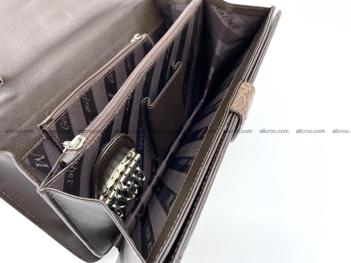 ﻿Crocodile skin men’s handbag 916 Foto 10