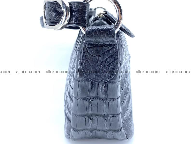 Crocodile skin shoulder bag 914