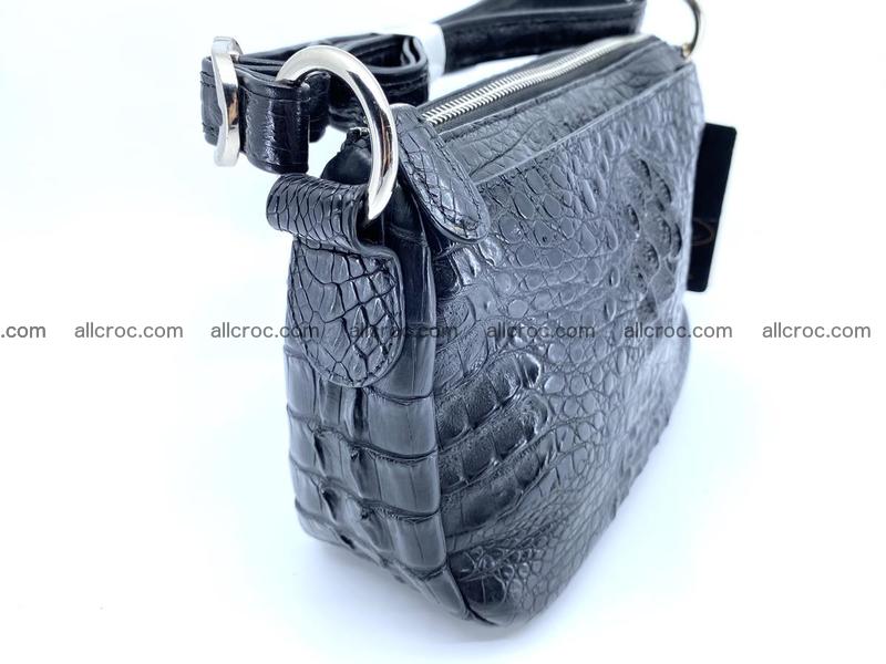 Crocodile skin shoulder bag 914