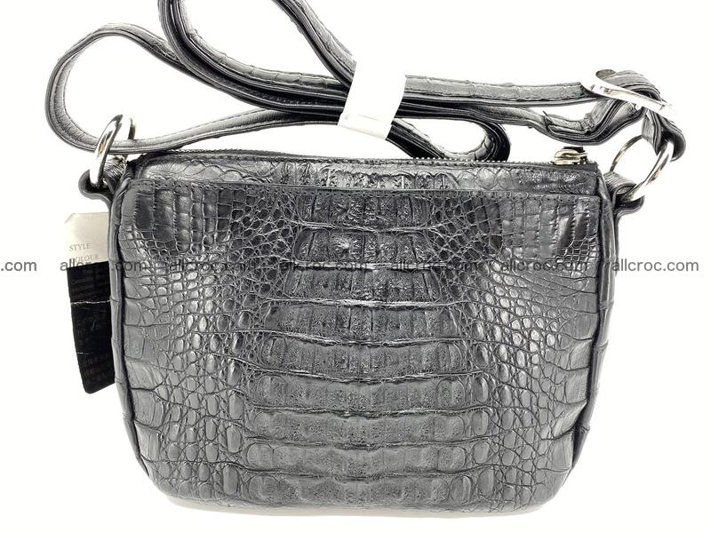 Crocodile skin shoulder bag 914