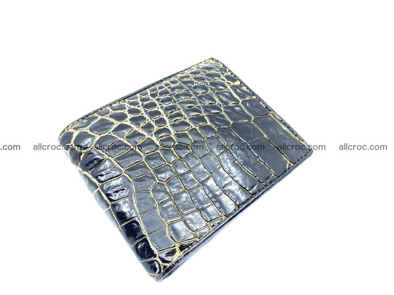 Crocodile skin small billfolf 1304