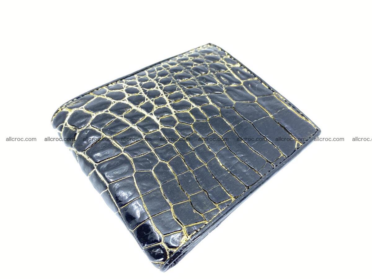 Crocodile skin small billfolf 1304 Foto 0