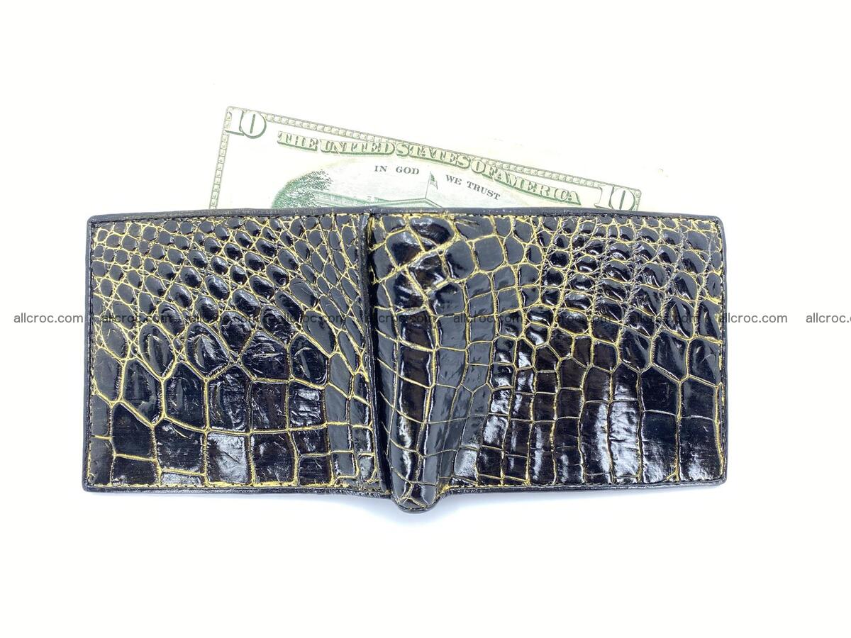 Crocodile skin small billfolf 1304 Foto 3