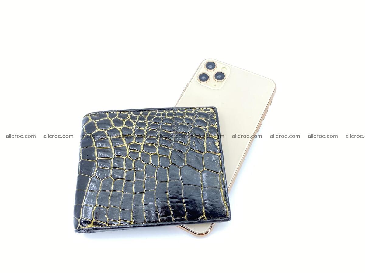 Crocodile skin small billfolf 1304 Foto 5