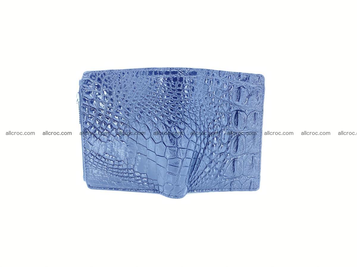 Crocodile skin vertical wallet HK 1036 Foto 3
