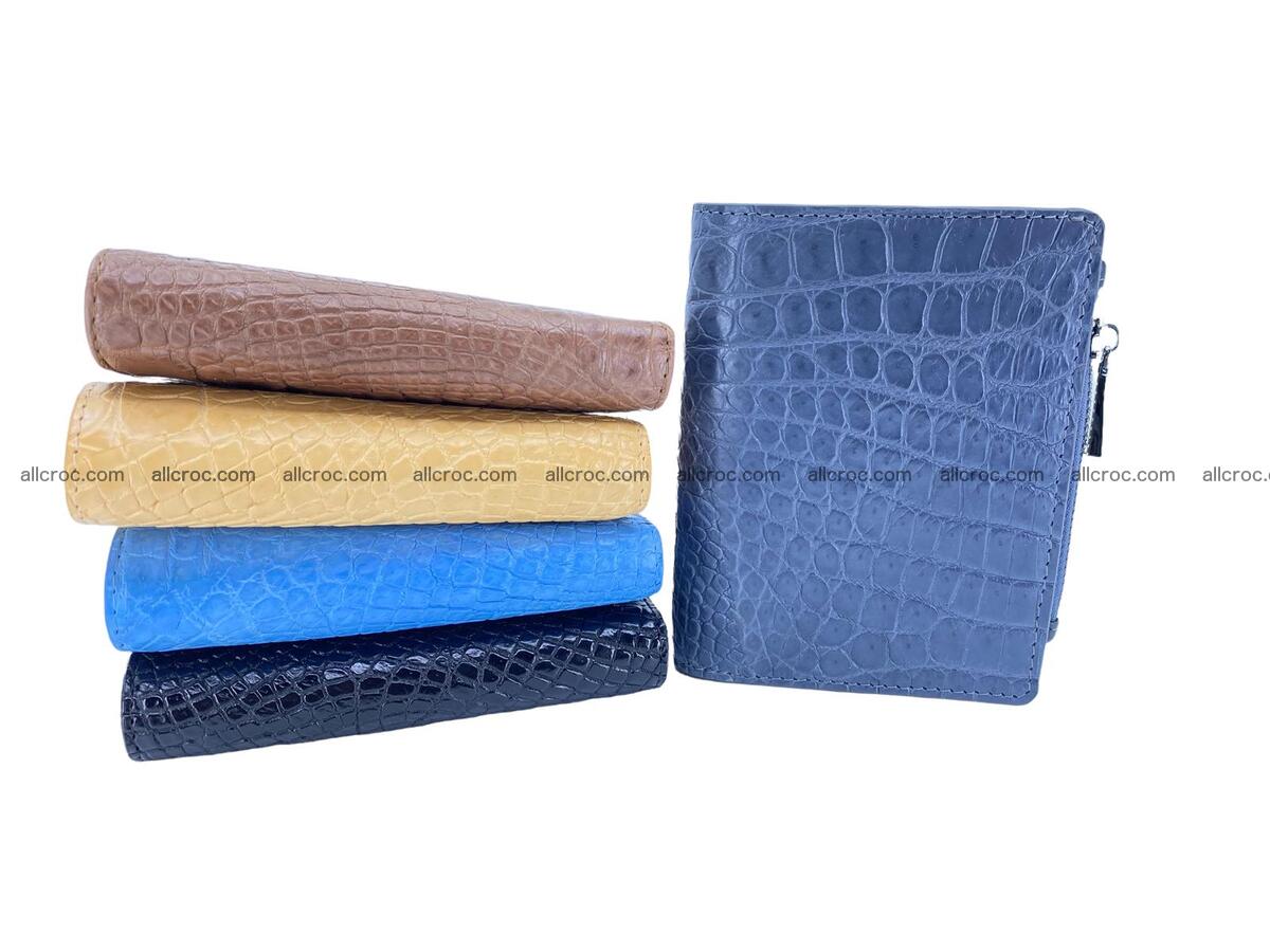 crocodile skin vertical wallet 1885 Foto 9