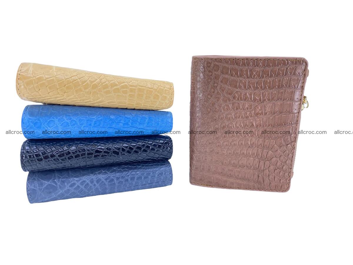 crocodile skin vertical wallet 1885 Foto 8