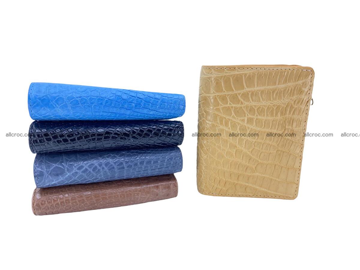 crocodile skin vertical wallet 1885 Foto 7