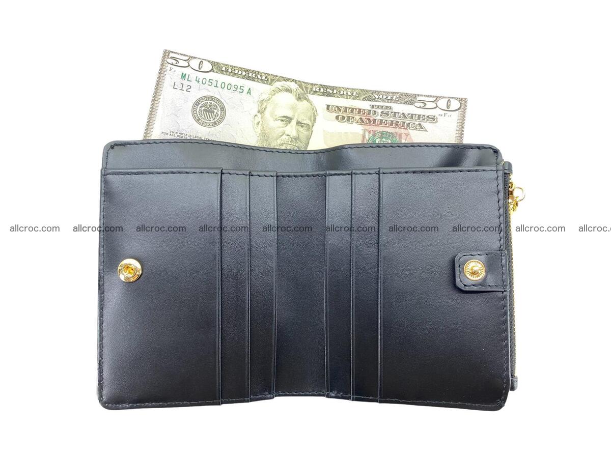crocodile skin vertical wallet 1866 Foto 6