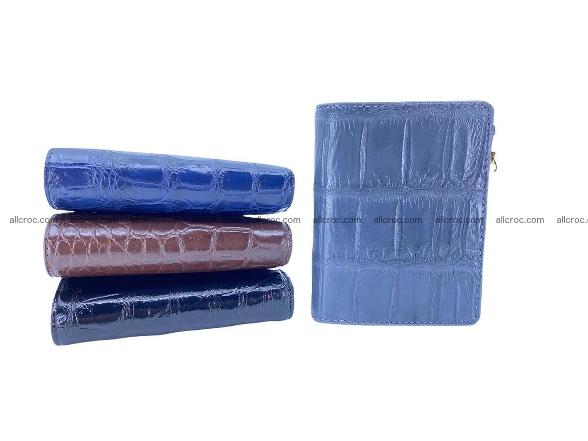 crocodile skin vertical wallet 1873 Foto 8