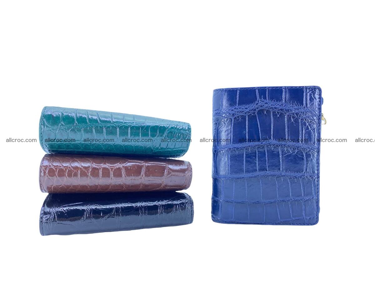crocodile skin vertical wallet 1873 Foto 10