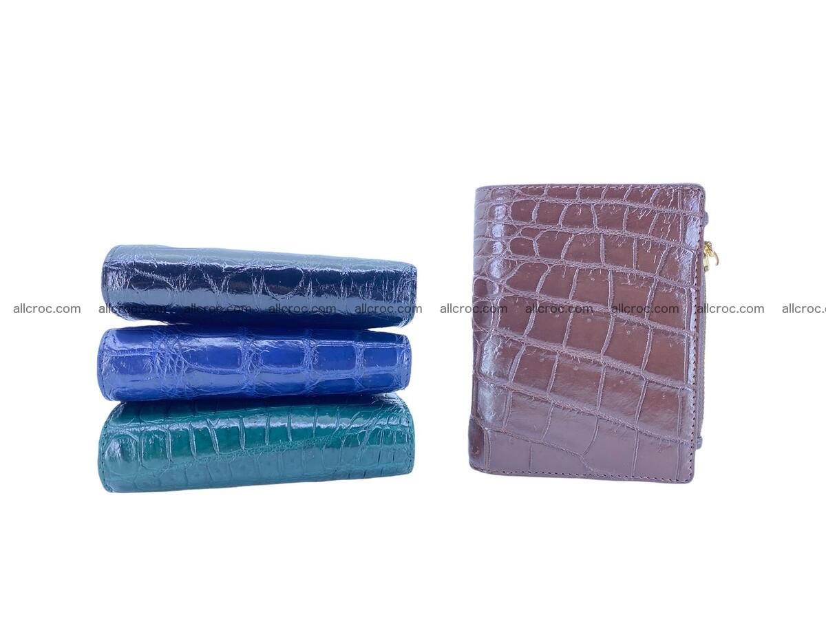 crocodile skin vertical wallet 1873 Foto 11