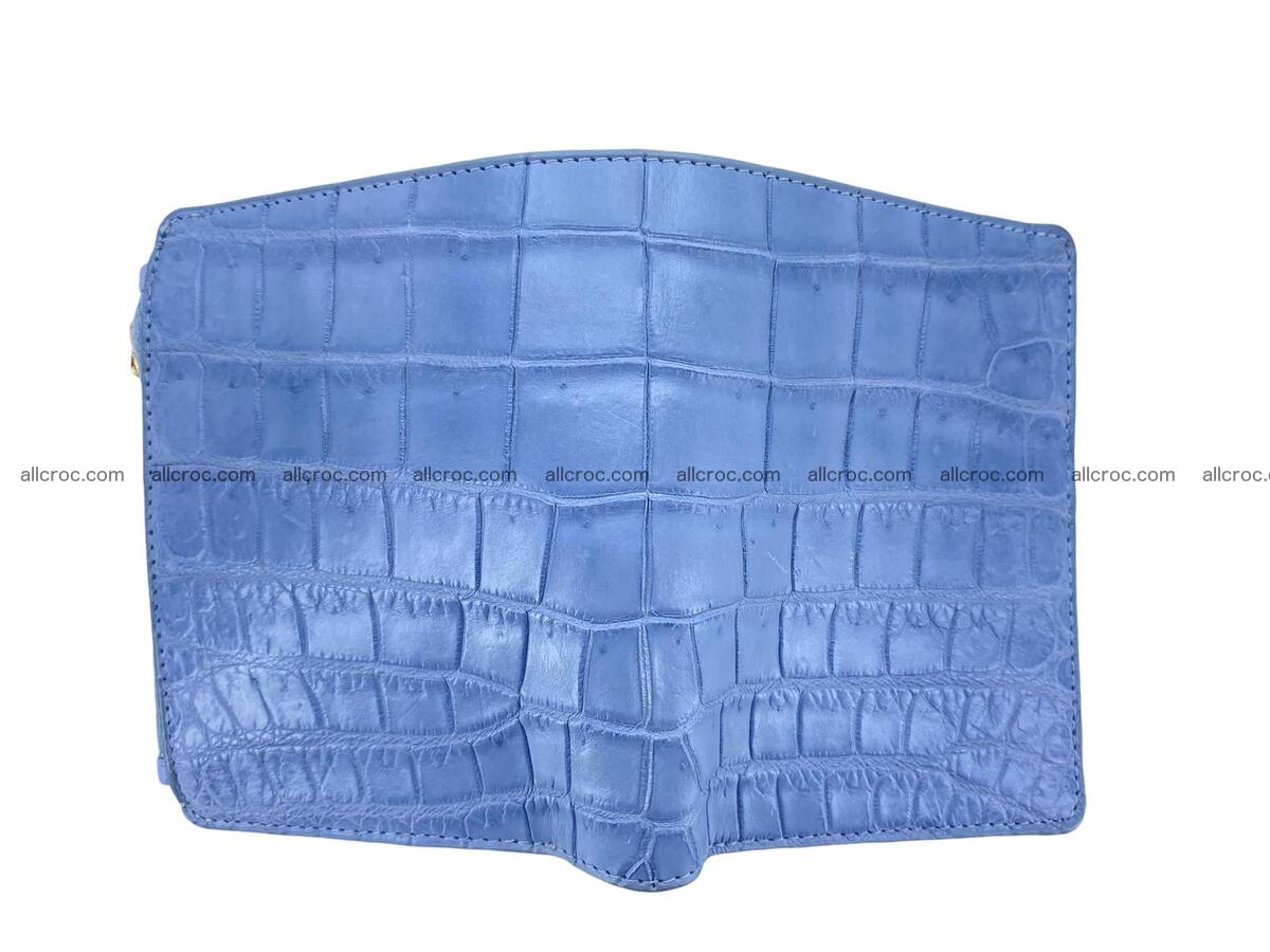 crocodile skin vertical wallet 1872 Foto 4