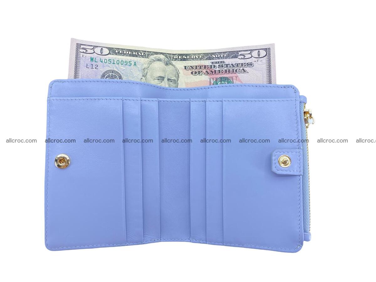 crocodile skin vertical wallet 1872 Foto 5