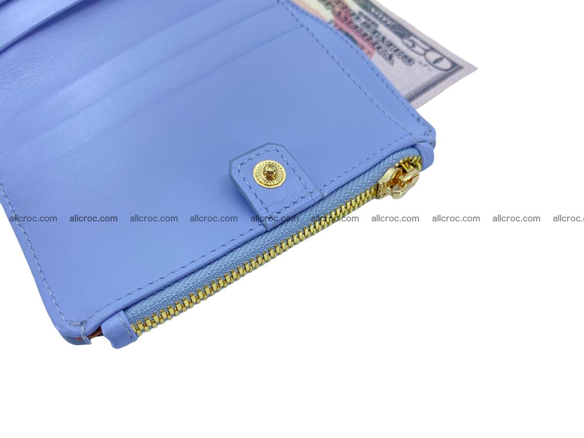 crocodile skin vertical wallet 1872 Foto 6