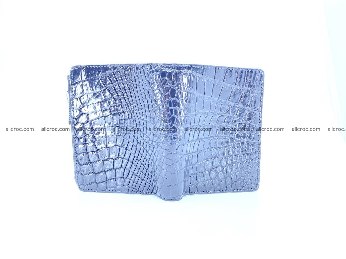 Crocodile skin vertical wallet HK 1037 Foto 2