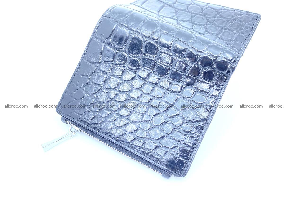 Crocodile skin vertical wallet HK 1038 Foto 3