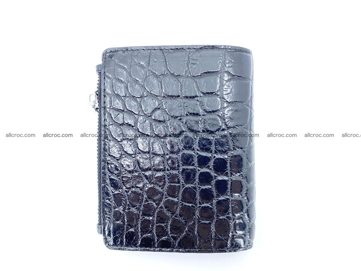 Crocodile skin vertical wallet HK 1038 Foto 1