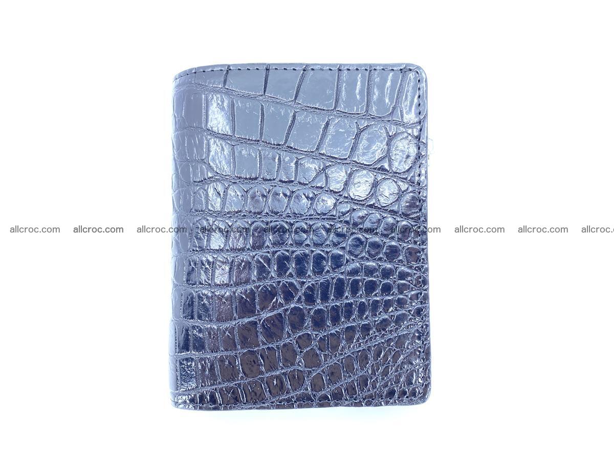 Crocodile skin vertical wallet HK 1037 Foto 0