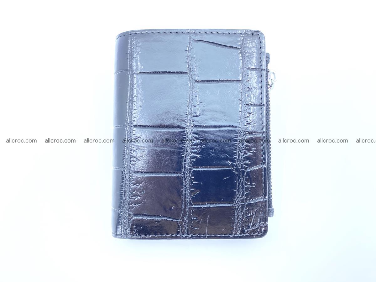 Crocodile skin vertical wallet HK 1053 Foto 0