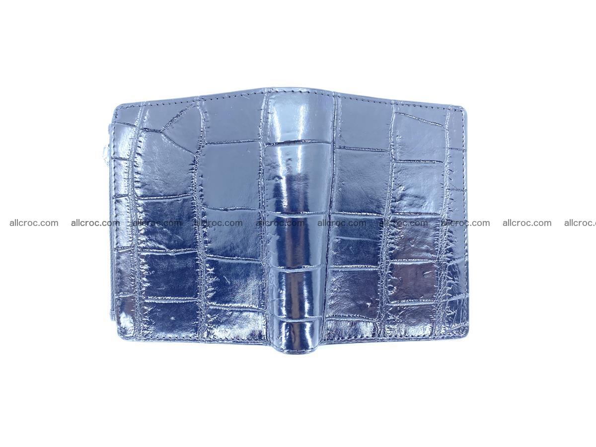 Crocodile skin vertical wallet HK 1053 Foto 2