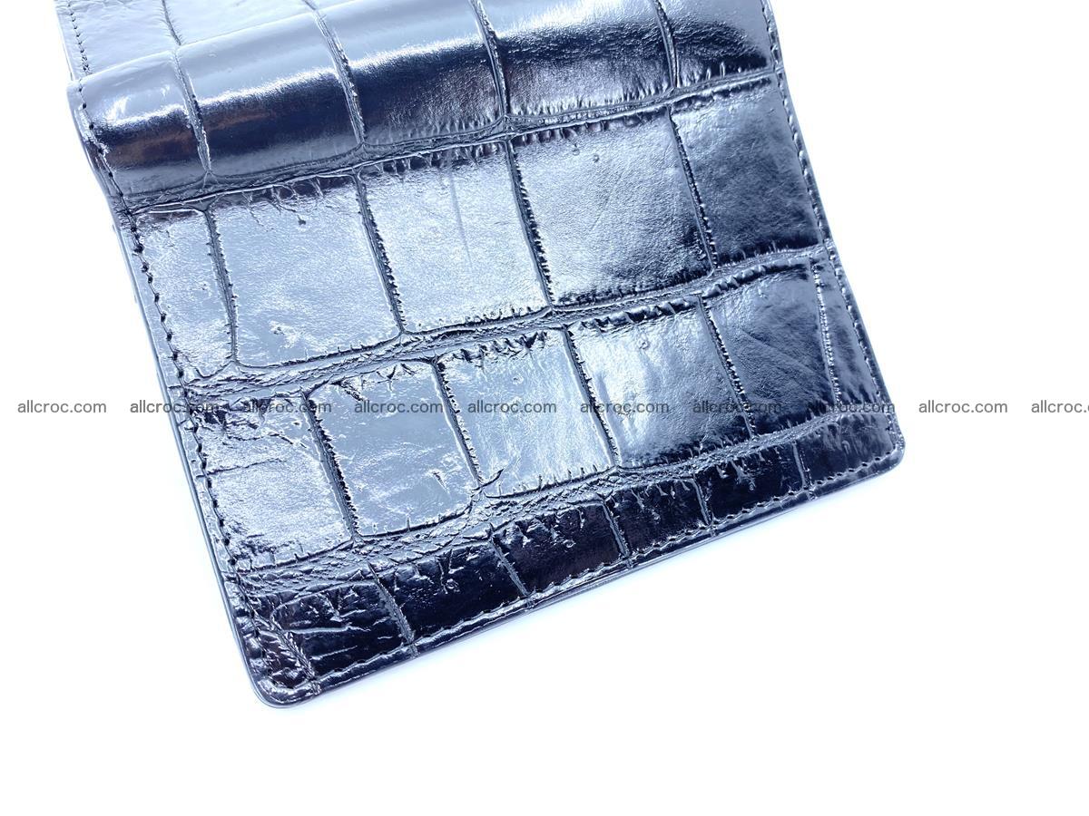 Crocodile skin vertical wallet HK 1053 Foto 4