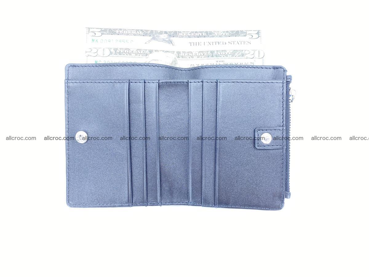 Crocodile skin vertical wallet HK 1053 Foto 7