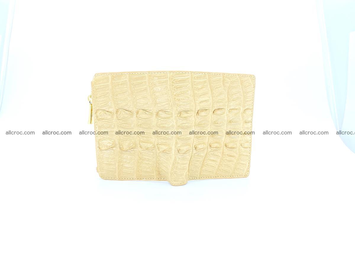 Crocodile skin vertical wallet HK 1042 Foto 2