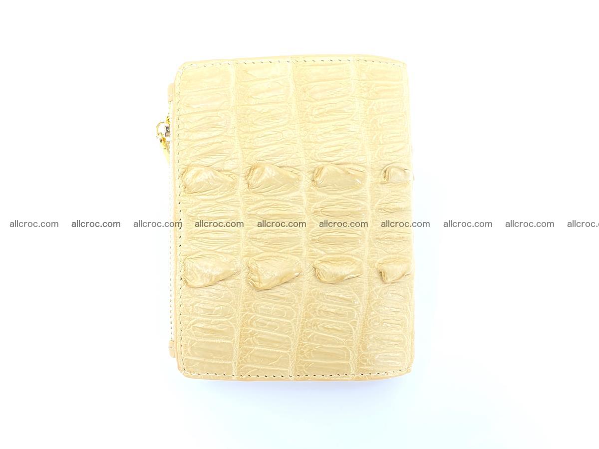 Crocodile skin vertical wallet HK 1042 Foto 1