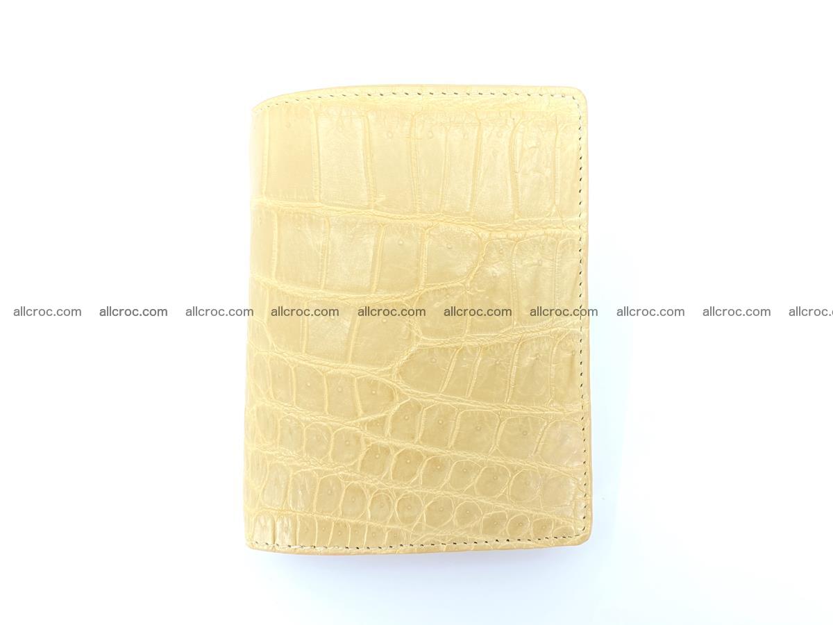 Crocodile skin vertical wallet HK 1041 Foto 0
