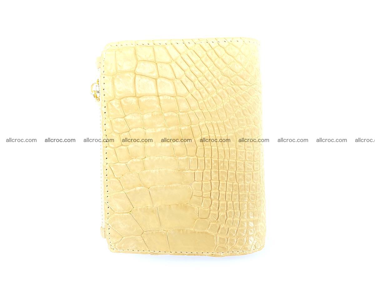 Crocodile skin vertical wallet HK 1041 Foto 1