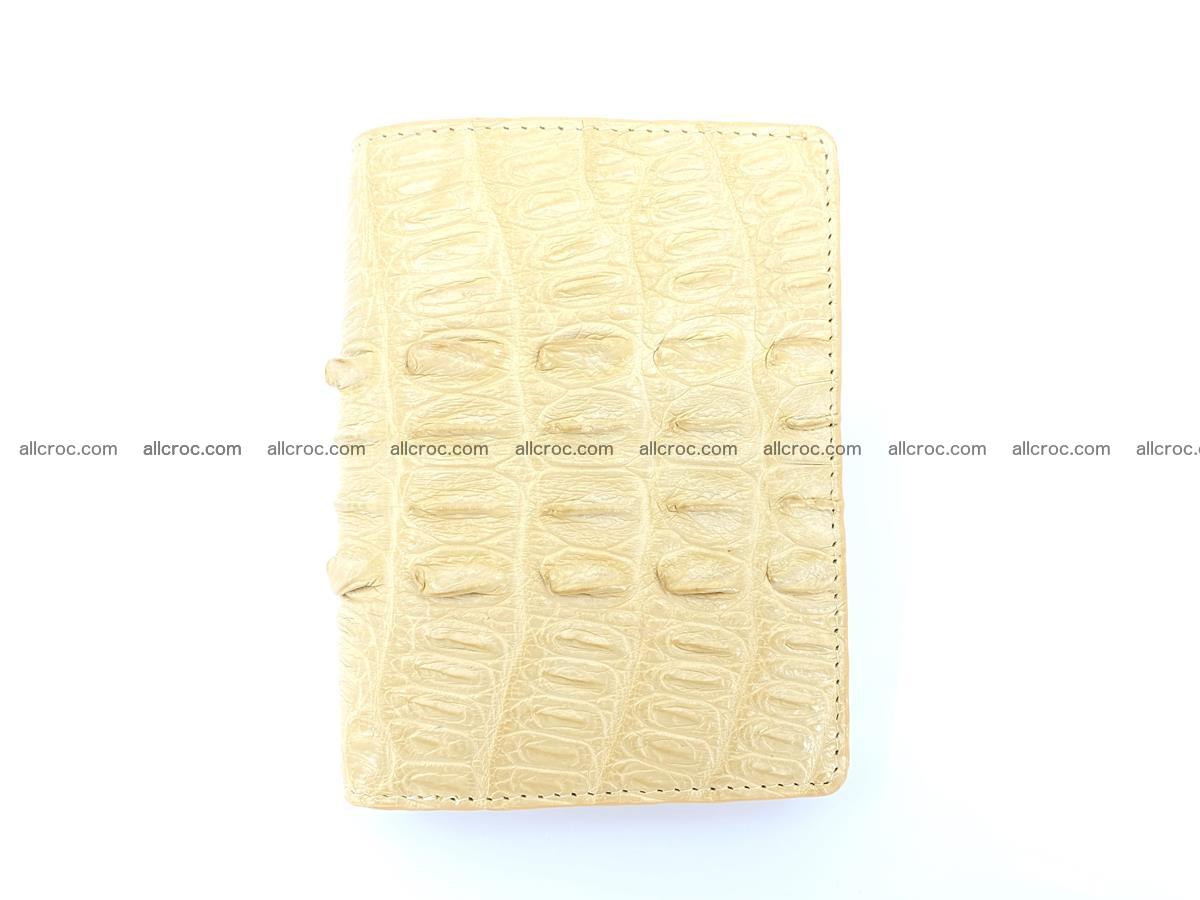 Crocodile skin vertical wallet HK 1042 Foto 0