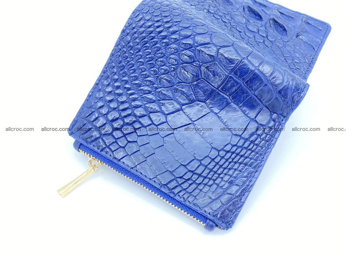 Crocodile skin vertical wallet HK 1047 Foto 4