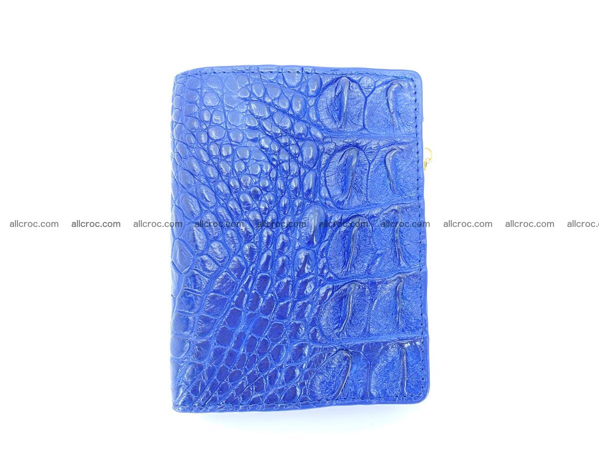 Crocodile skin vertical wallet HK 1047 Foto 0