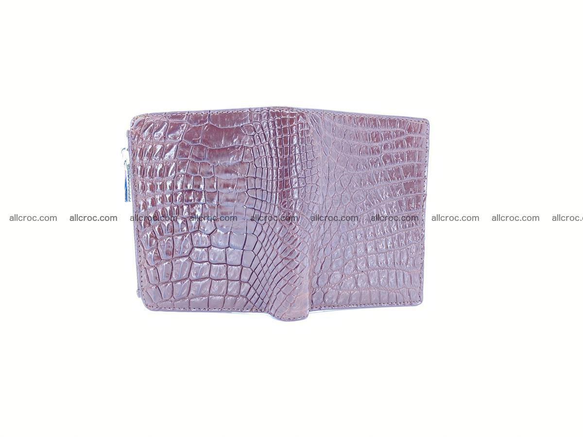 Crocodile skin vertical wallet HK 1043 Foto 2
