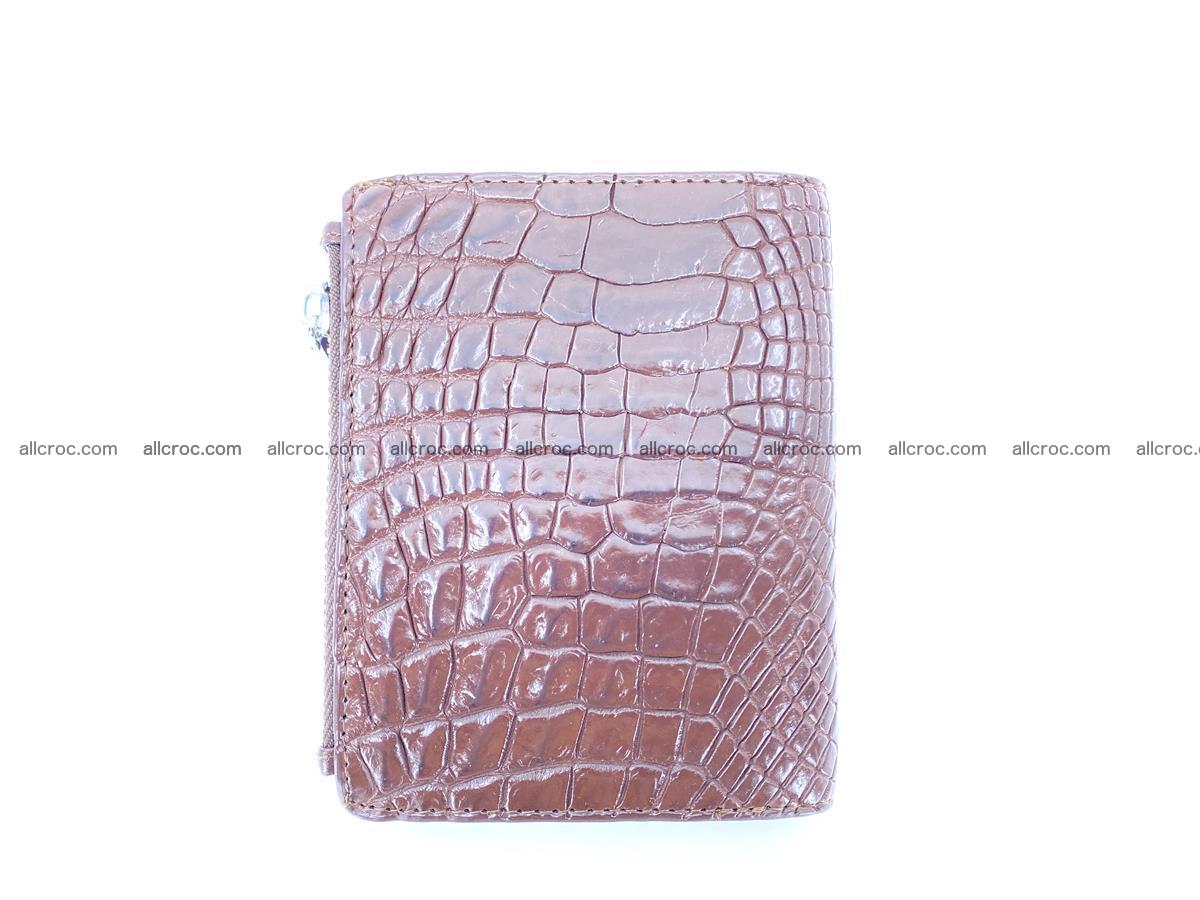 Crocodile skin vertical wallet HK 1043 Foto 1