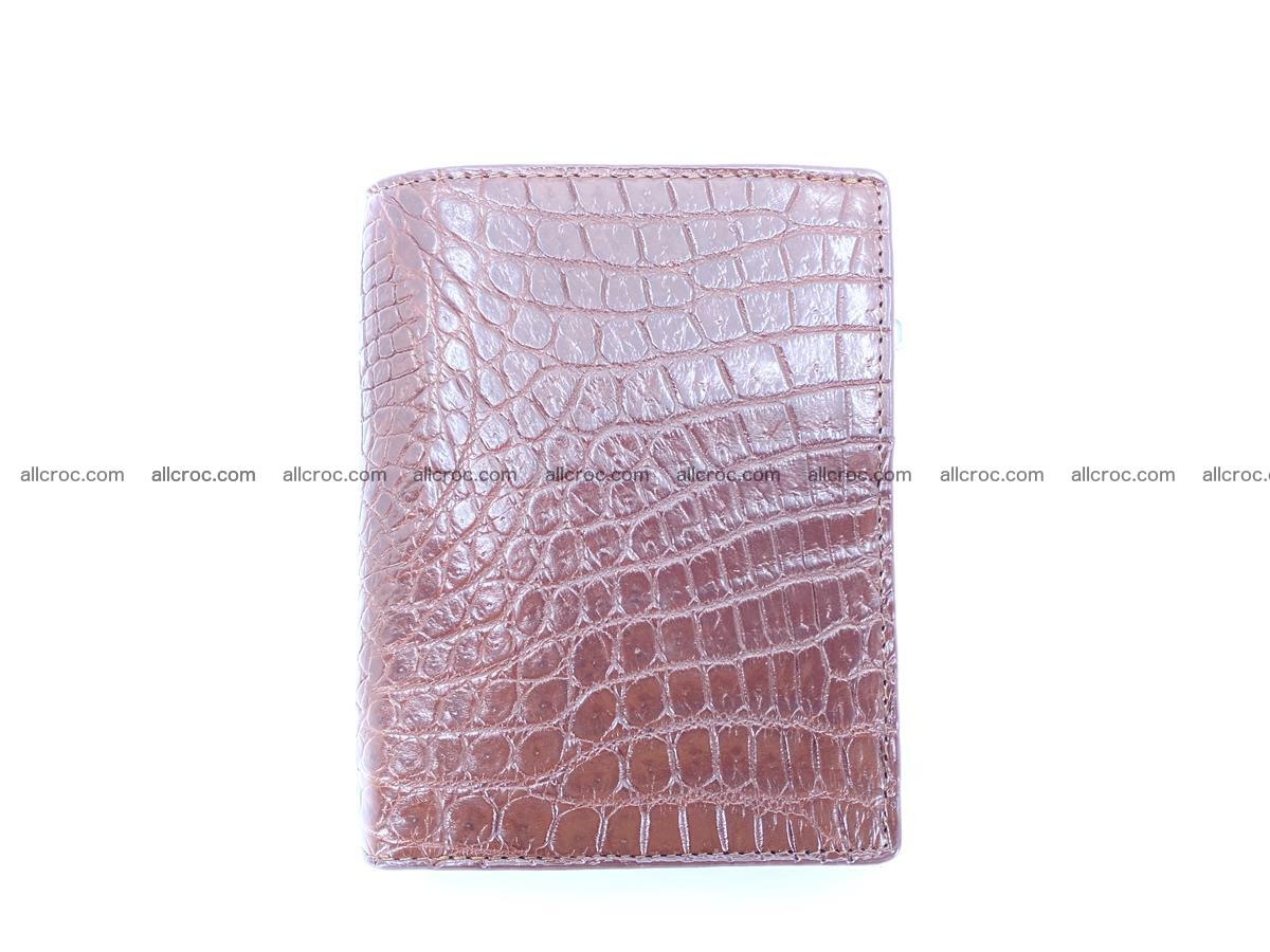 Crocodile skin vertical wallet HK 1043 Foto 0