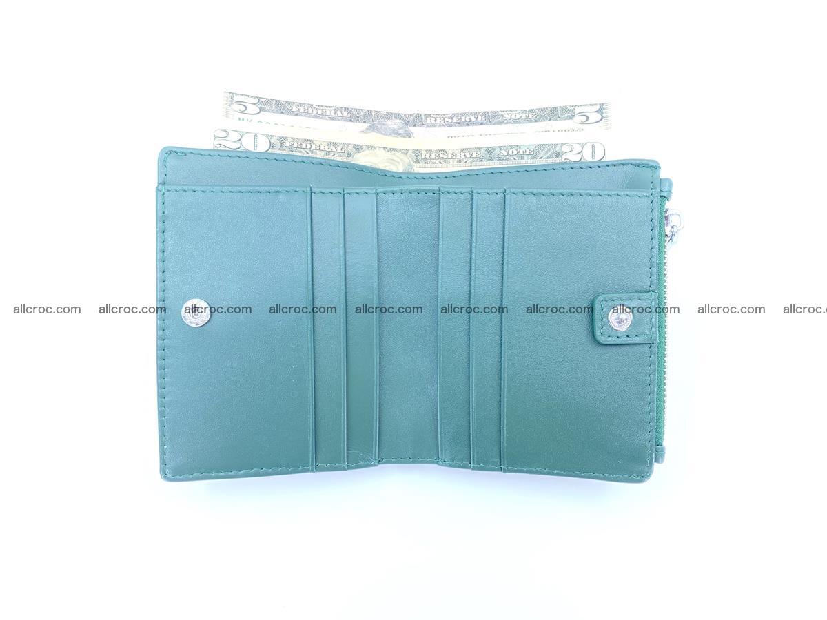 Crocodile skin vertical wallet HK 1052 Foto 6