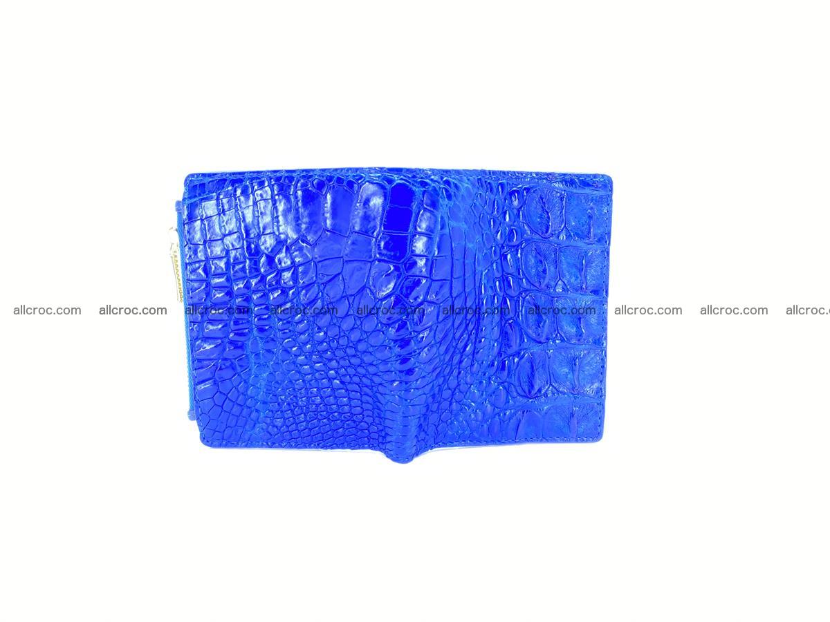 Crocodile skin vertical wallet HK 1048 Foto 2