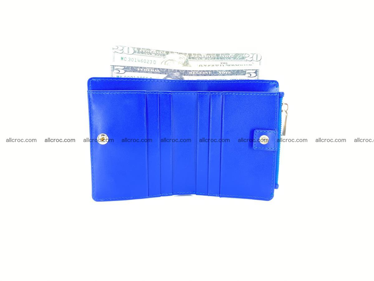 Crocodile skin vertical wallet HK 1048 Foto 5