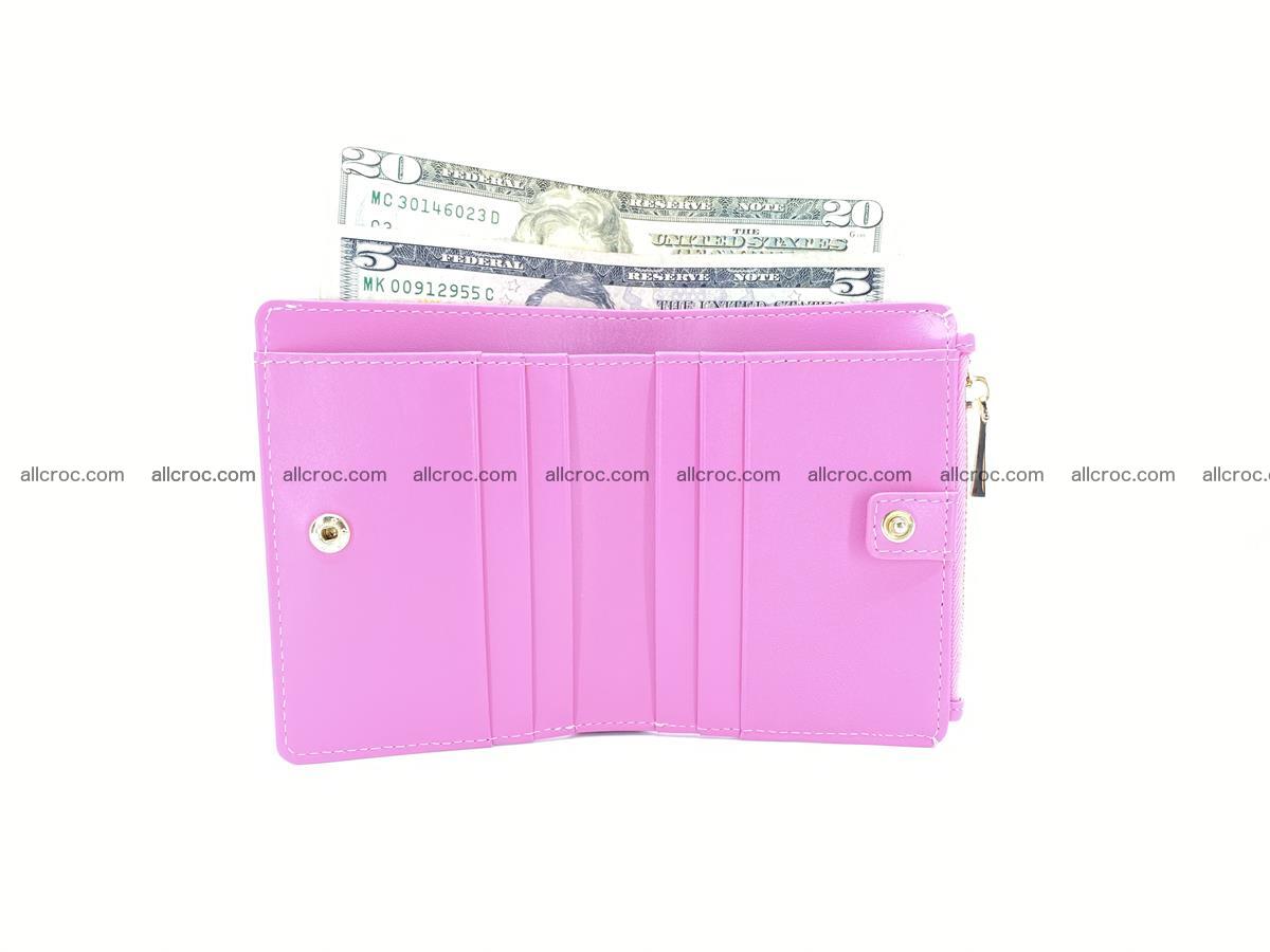 Crocodile skin vertical wallet HK 1044 Foto 3