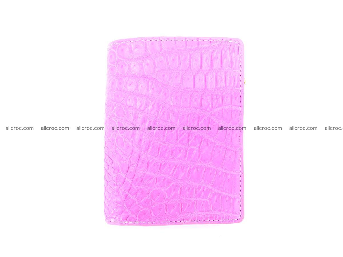 Crocodile skin vertical wallet HK 1044 Foto 0