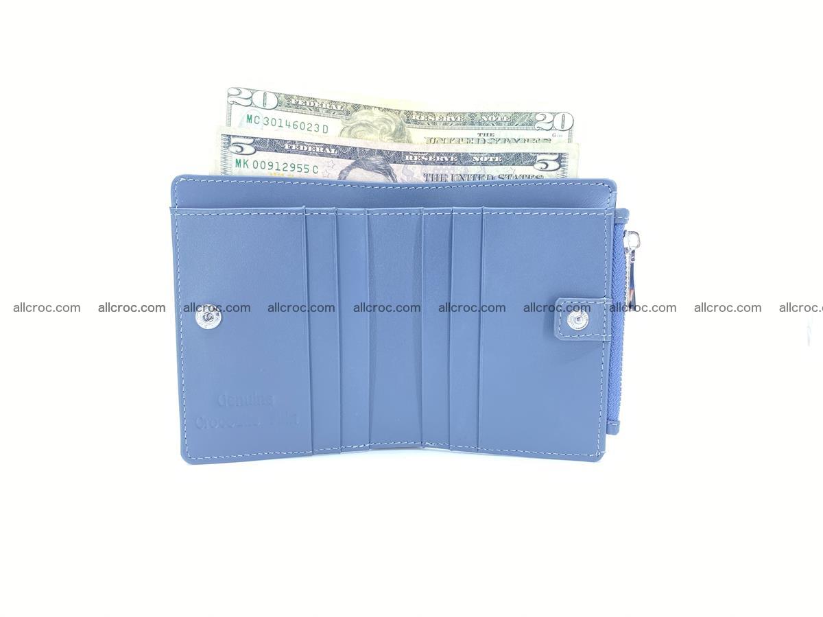 Crocodile skin vertical wallet HK 1046 Foto 5