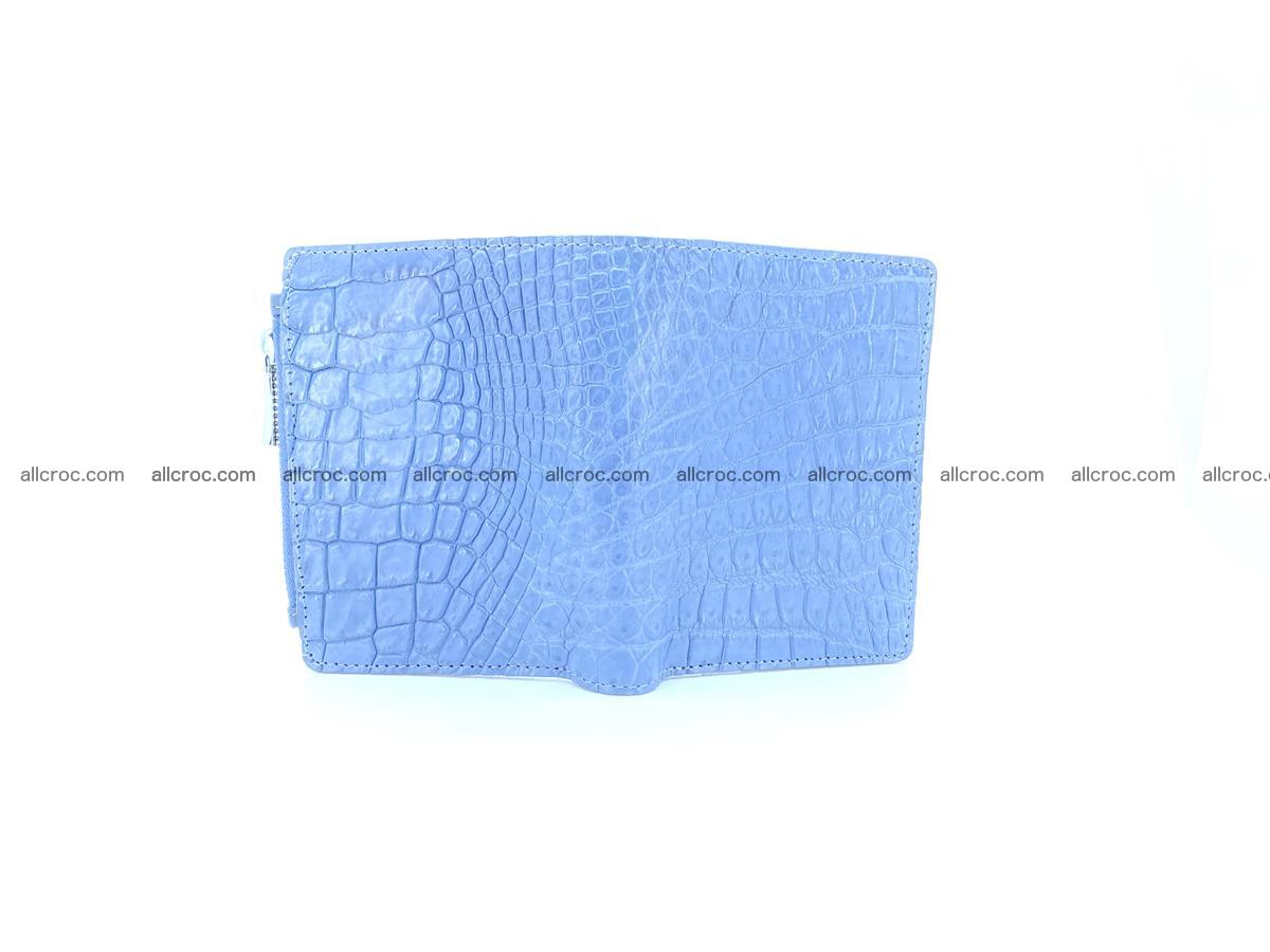 Crocodile skin vertical wallet HK 1046 Foto 4