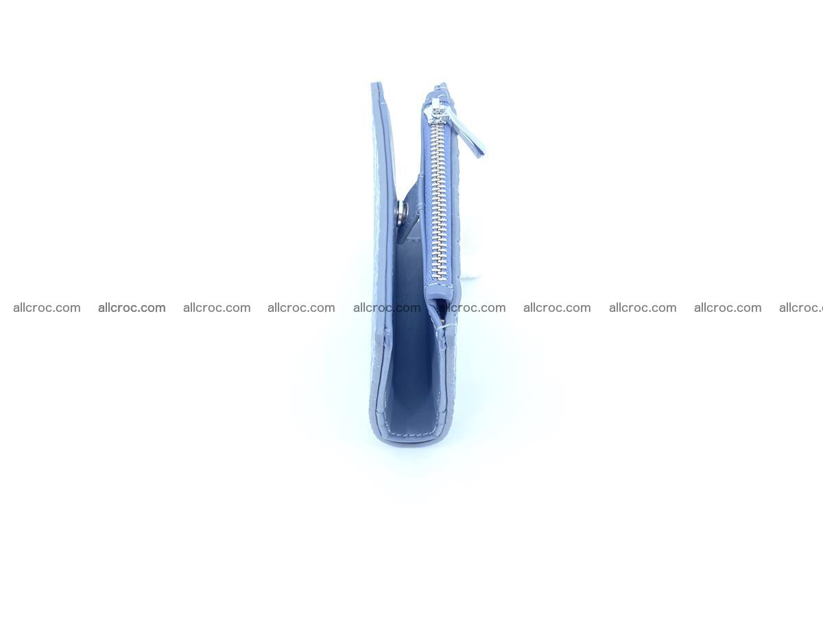 Crocodile skin vertical wallet HK 1046 Foto 8