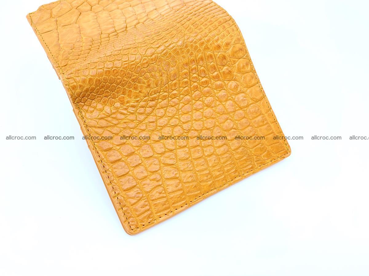 Crocodile skin vertical wallet HK 1040 Foto 4